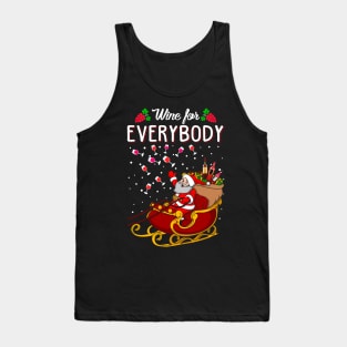 Wine Christmas Gift Tank Top